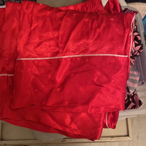 NWT Victoria Secret Silk Pijama Bottoms Red size XL - Picture 5 of 5